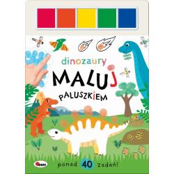 DINOZAURY. MALUJ PALUSZKIEM
