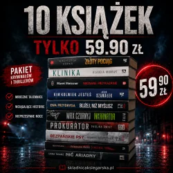 10 KSIĄŻEK W CENIE 1 – POLSCY AUTORZY | ZBRODNIA, SPISEK, TAJEMNICA I SENSACJA