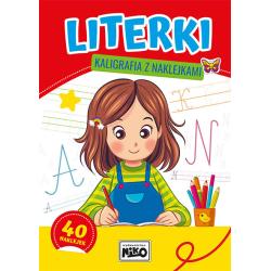 LITERKI. KALIGRAFIA Z NAKLEJKAMI