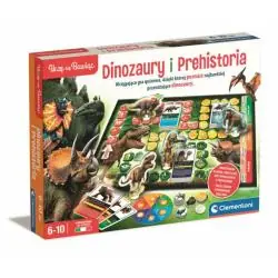 DINOZAURY GRA EDUKACYJNA CLEMENTONI 6+