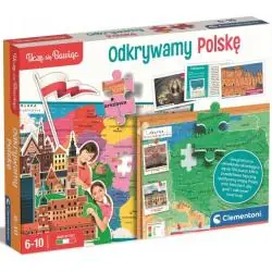 ODKRYWAMY POLSKĘ GRA EDUKACYJNA CLEMENTONI 5+