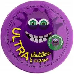 ULTRA PLASTELINA Z OCZAMI 80 G FIOLETOWA EPEE 3+