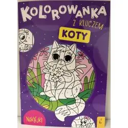 KOTY. KOLOROWANKA Z KLUCZEM