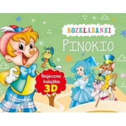 ROZKŁADANKI BAJECZNA KSIĄŻKA 3D PINOKIO II GATUNEK