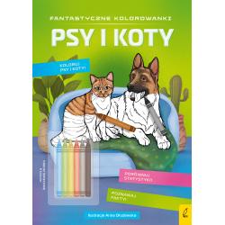 PSY I KOTY. FANTASTYCZNE KOLOROWANKI II GATUNEK