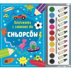 KOLOROWANKA Z ZADANIAMI DLA CHŁOPCÓW