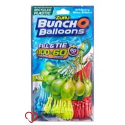 BUNCH O BALLOONS ZESTAW BALONÓW NA WODĘ 100 SZTUK ZURU