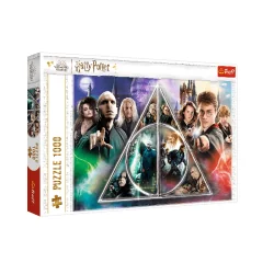 PUZZLE HARRY POTTER INSYGNIA ŚMIERCI 1000 ELEMENTÓW 10+