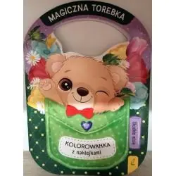 SŁODKIE MISIE. MAGICZNA TOREBKA KOLOROWANKA Z NAKLEJKAMI