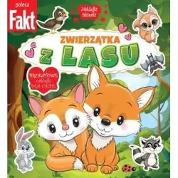 ZWIERZĄTKA Z LASU. KSIĄŻECZKA Z BROKATOWYMI NAKLEJKAMI