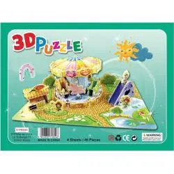 CYRK. PUZZLE 3D 46 ELEMENTÓW
