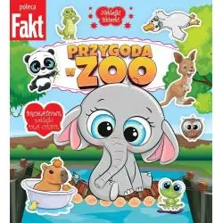 PRZYGODA W ZOO. KSIĄŻECZKA Z BROKATOWYMI NAKLEJKAMI