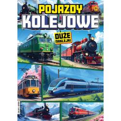 POJAZDY KOLEJOWE. DUŻE NAKLEJKI