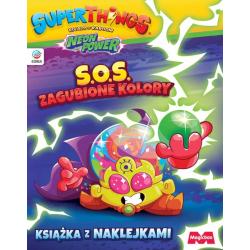 II gatunek SUPER THINGS NEON POWER. S.O.S. ZAGUBIONE KOLORY. KSIĄŻKA Z NAKLEJKAMI II GATUNEK