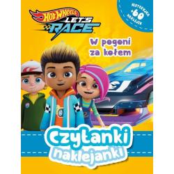 HOT WHEELS LET'S RACE. W POGONI ZA KOŁEM! CZYTANKI NAKLEJANKI