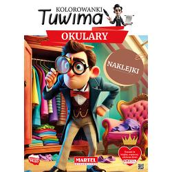 OKULARY TUWIMA. KOLOROWANKI Z NAKLEJKAMI