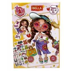 I AM BELLA LALKA + MAGNETYCZNE UBRANKA 50 ELEMENTÓW