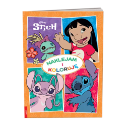 DISNEY STICH NAKLEJAM I KOLORUJĘ