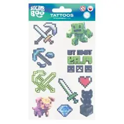 TATUAŻE PIXEL STICKER BOO