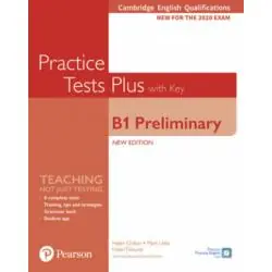 CAMBRIDGE ENGLISH QUALIFICATIONS: B1 PRELIMINARY NEW EDITION PRACTICE TESTS PLUS STUDENT'S BOOK WITH KEY