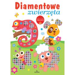 DIAMENTOWE ZWIERZĘTA. KOLOROWANKA DIAMENTOWA