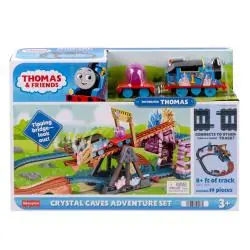 TOMEK I PRZYJACIELE KRYSZTAŁOWA JASKINIA ZESTAW TORÓW FISHER-PRICE 3+