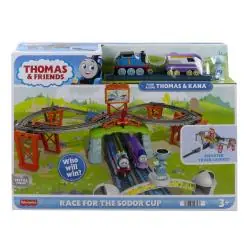 TOMEK I PRZYJACIELE WYŚCIG O PUCHAR SODORU ZESTAW TORÓW MATTEL 3+
