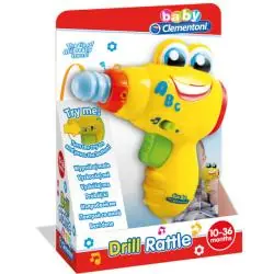 GRZECHOTKA WIERTARKA CLEMENTONI BABY 10M+