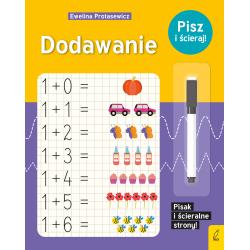 DODAWANIE. PISZ I ŚCIERAJ!