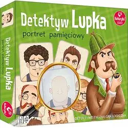 DETEKTYW LUPKA PORTRET PAMIĘCIOWY GRA LOGICZNA KUKURYKU 8+