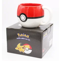 KUBEK CERAMICZNY 3D POKEBALL POKEMON 320 ML
