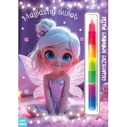 MAGICZNY ŚWIAT. GIGANTYCZNY NEONOWY MAZAK