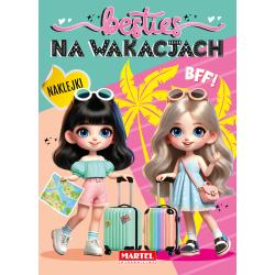 BESTIES NA WAKACJACH. KOLOROWANKA Z NAKLEJKAMI