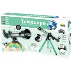 ASTRONOMICZNY TELESKOP LUNETA EDUKACYJNY ZESTAW DLA DZIECI 8+