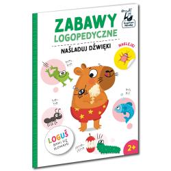 NAŚLADUJ DŹWIĘKI. LOGUŚ BAWI SIĘ SŁOWAMI. KAPITAN NAUKA. ZABAWY LOGOPEDYCZNE 2+