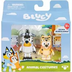 FIGURKI BLUEY I BINGO W KOSTIUMACH ZWIERZĄT MOOSE TOYS 3+
