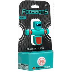 PIŁKARZYK Z PIŁKĄ ZESTAW DLA JEDNEGO GRACZA FOOSBOTS FAT BRAIN TOYS 6+