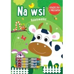 NA WSI. KOLOROWANKA Z KREDKAMI