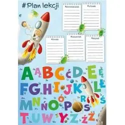 PLAN LEKCJI A4 Z TABLICZKĄ MNOŻENIA KOSMOS