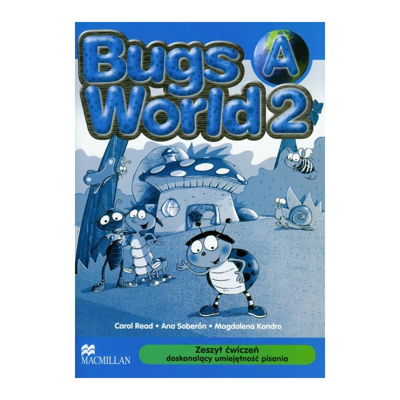 BUGS WORLD 2A ZESZYT ĆWICZEŃ DOSKONALĄCY UMIEJĘTNOŚĆ PISANIA SZKOŁA PODSTAWOWA