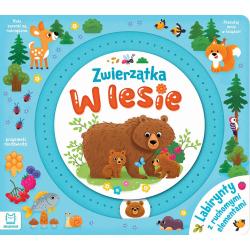 ZWIERZĄTKA W LESIE. LABIRYNTY Z RUCHOMYMI ELEMENTAMI