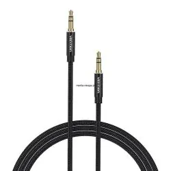 KABEL AUDIO 3,5 MM MINI JACK 1M CZARNY VENTION