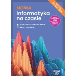 NOWA INFORMATYKA NA CZASIE PODRĘCZNIK 1 LICEUM I TECHNIKUM ZAKRES PODSTAWOWY