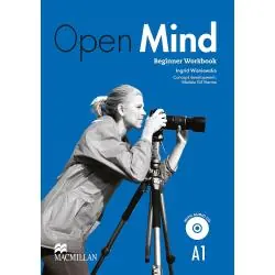 OPEN MIND A1 BEGINNER ZESZYT ĆWICZEŃ BEZ KLUCZA + CD