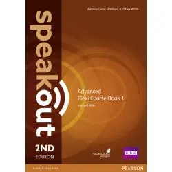 SPEAKOUT ADVANCED FLEXI COURSE BOOK 1 + DVD