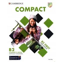 COMPACT FIRST B2 STUDENTS BOOK WITHOUT ANSWERS