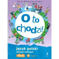 O TO CHODZI 6 JĘZYK POLSKI ZESZYT ĆWICZEŃ CZĘŚĆ 2 SZKOŁA PODSTAWOWA