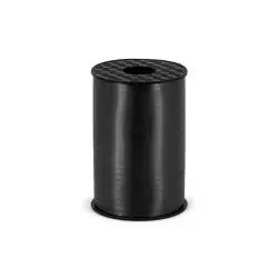 WSTĄŻKA DEKORACYJNA CZARNA 5MM X 225M