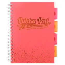 KOŁOZESZYT W KRATKĘ B5 200 KARTEK PUKKA PAD