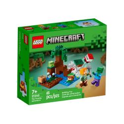 PRZYGODA NA MOKRADŁACH LEGO MINECRAFT 21240 II GATUNEK